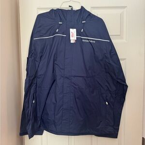 Vineyard Vines Men's Dark Blue Windbreaker